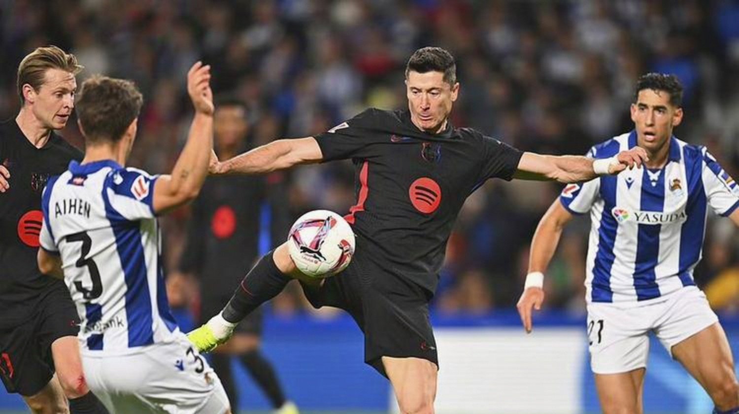 皇家社会后卫助攻破门,展现多面技术实力 皇家社会后卫助攻破门,展现多面技术实力